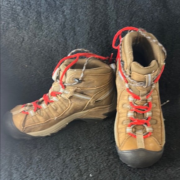 KEEN Women's Targhee 2 Mid Height Waterproof Hiking Boots 10 - Picture 1 of 14